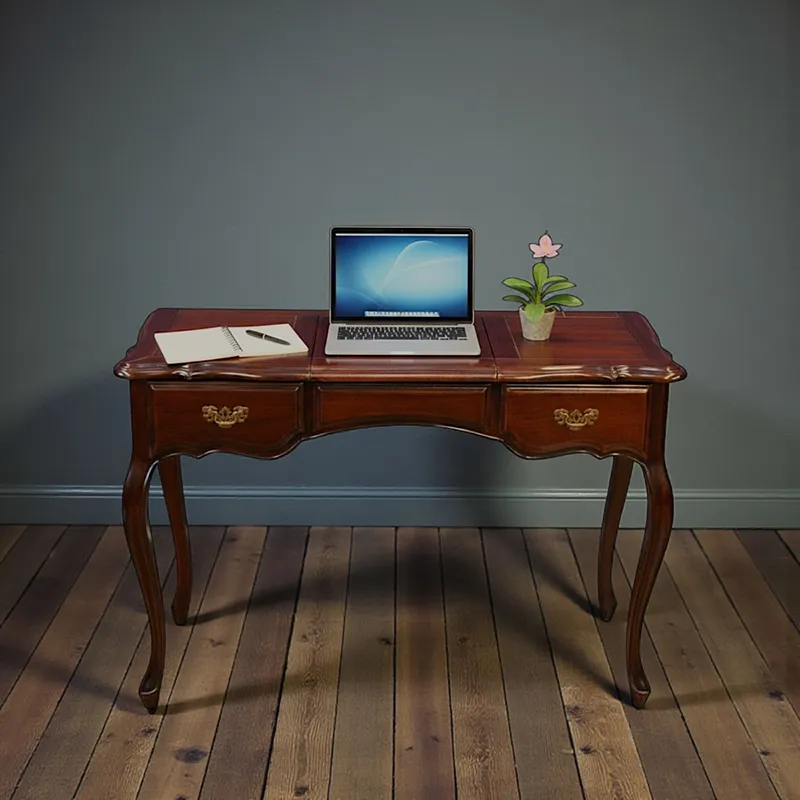 Туалетний стіл з дзеркалом RC-7001 махагон, червоне дерево Індонезія